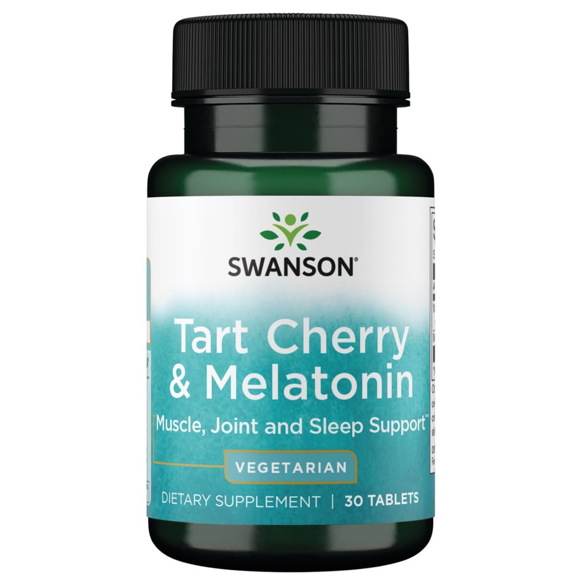 Swanson Tart Cherry Melatonin 30 Tabs