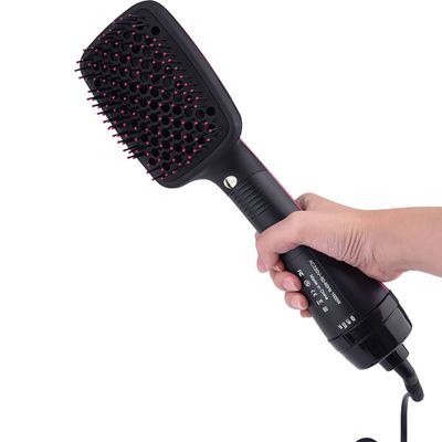 Sonew 2 in 1 Hair Dryer Brush Straightener Brush, One-Step Hair Dryer and Styler, Negative Ion Blow Dryer Brush, Hot Air Brush Detangles, Dries, Smooths, Reduce Frizz Static