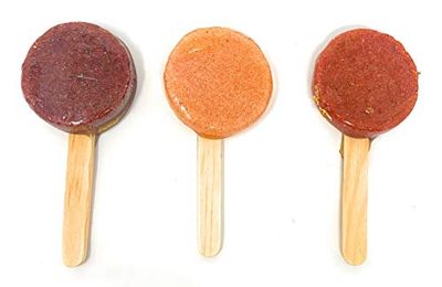 Ricaletas Paletas - Ricaleta Mexican Candy Tamarindo lollipops Variety Pack Dulces Mexicanos (24 Count)- Tamarindo, Chamoy, and Watermelon Flavored