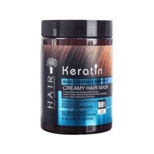 BTONE Keratin Collagen Hair Mask - Damaged Hair Treatment, Moisturizing Nourishing, Split Ends Dandruff Care, 11.8 Fl Oz (Pack of 3)