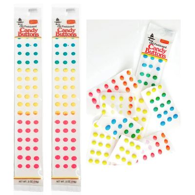Necco Candy Buttons - Retro Candy Dots - Gift Pack of 3, by Lyza&#39;s Sweets Treats