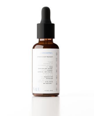 NALU Organic Unscented Hair Treatment. For Sensitive Scalp Rejuvenating, Nourishing and Calming. Soothing Experience and Healthier Scalp. All Hair Types, 8 Fl Oz.