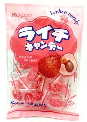Kasugai Candy, Litchi, 4.5-Ounce Packages (Pack of 12)