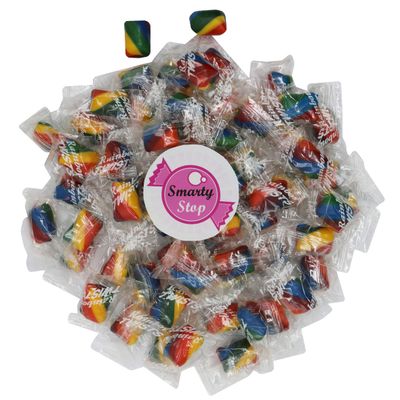 Smarty Stop Twist Every Flavor Hard Candies Individually Wrapped (Rainbow, 5 Pound (Pack of 1))