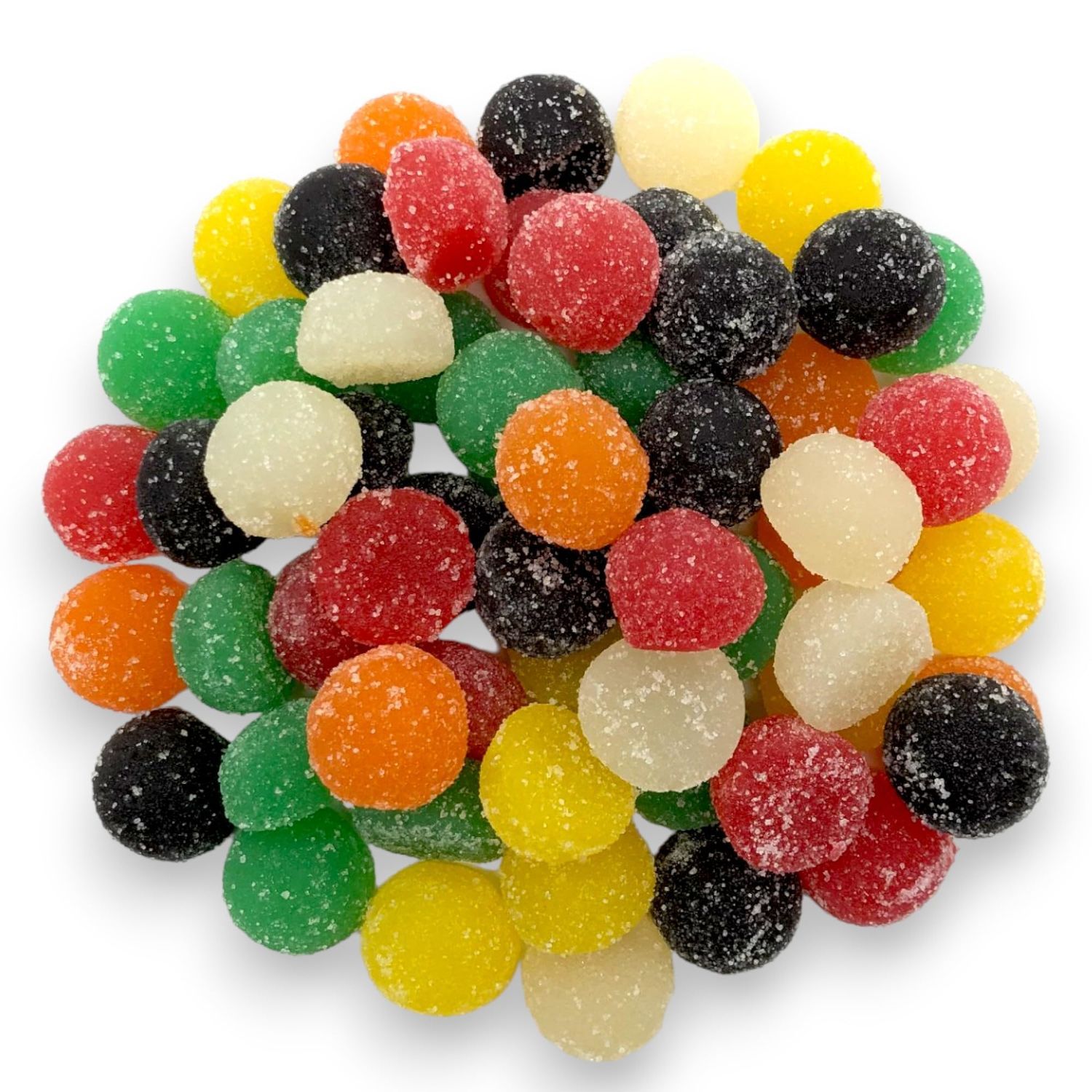 Delicious Gum Drops Candy-1.5 lbs Authentic Old-Fashioned Large Gumdrops Candy-Delicious and Classic Gum Drops Candy for All Occasions(24 oz)