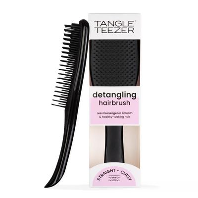 TANGLE TEEZER The Wet Detangler, Liquorice Black, All Hair types, unisex-adult