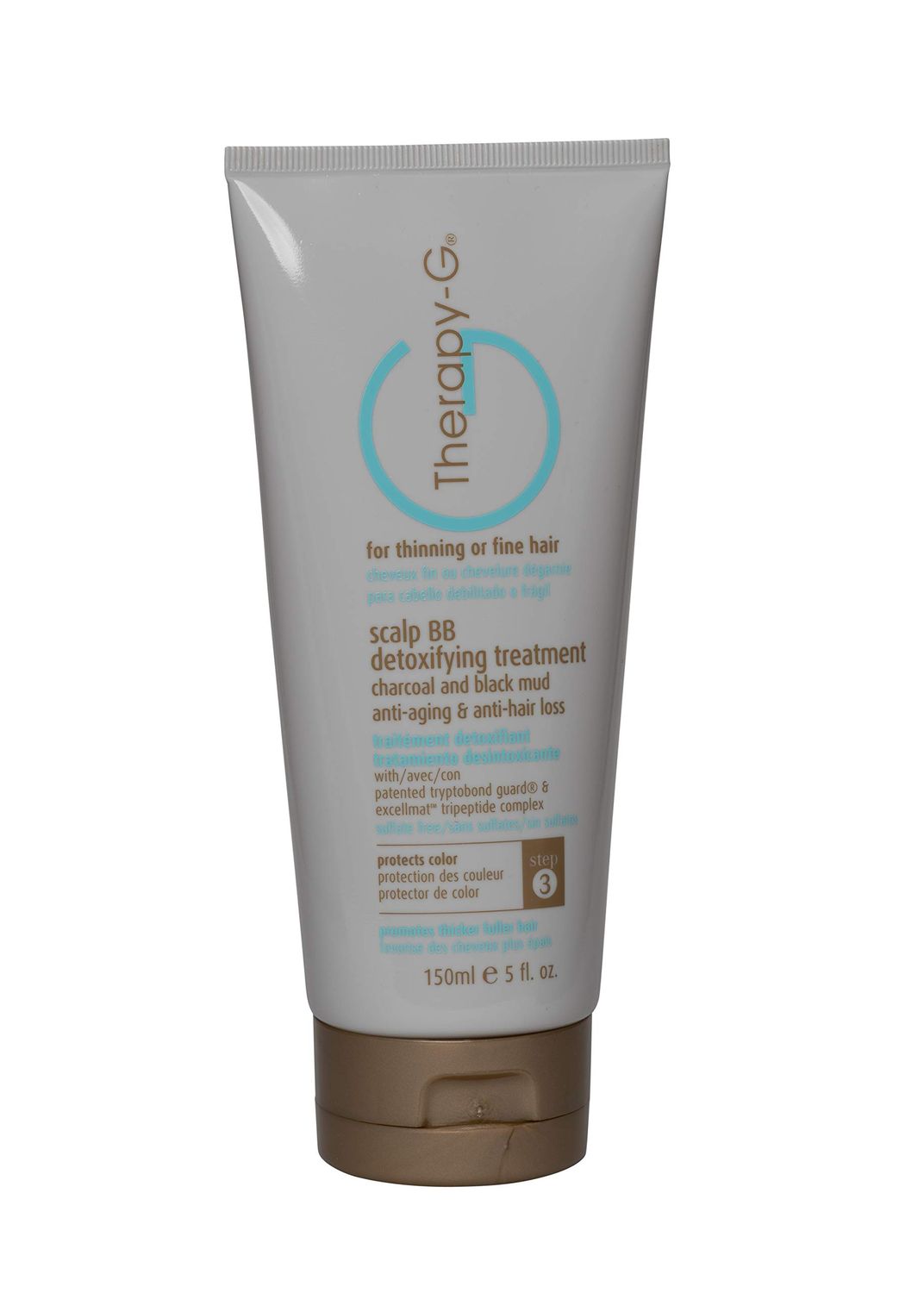 Therapy- G SCALP BB DETOXIFYING TREATMENT - CHARCOAL AND BLACK MUD 5 oz 150 ml