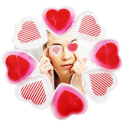 Eye Ice Pack, Gel Eye Ice Pack, Reusable Cold Compress for Migraine, Flexible Cooling Gel Pads for Eyes, Headaches and Post-Surgery Recovery, Cooling Eye Mask Cold and Hot Treatment Eye Strain8pack