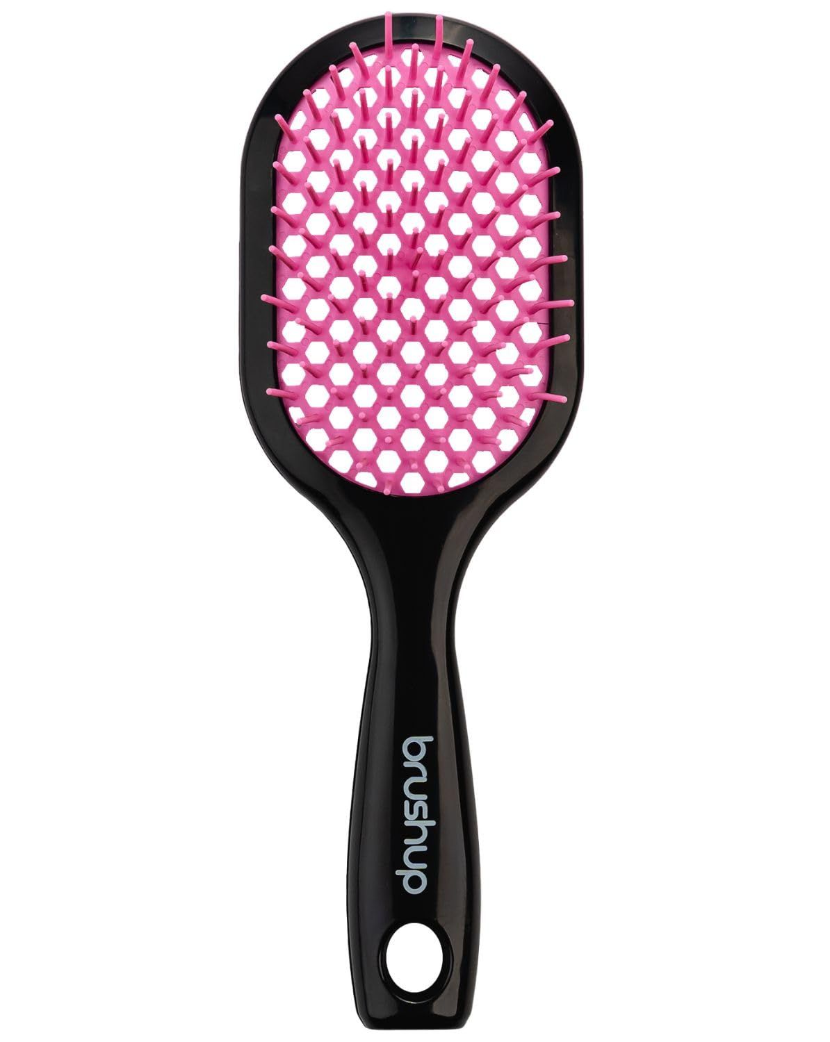 Vented Detangling Hair Brush for Wet Dry Hair Curly Hair Brush Detangler Tangle-Free No-Pull Fast-Drying Anti-Static Frizz Control Best Brush for Thick Curly Hair