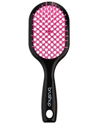 Vented Detangling Hair Brush for Wet Dry Hair Curly Hair Brush Detangler Tangle-Free No-Pull Fast-Drying Anti-Static Frizz Control Best Brush for Thick Curly Hair