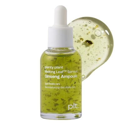 Plentyplant 65.7 Sprout Ginseng Korean Serum with Melting Sprout Ginseng Leaf Ginseng Extract Essence with Hyaluronic Acid, Peptides, Niacinamide Face Serum for relief