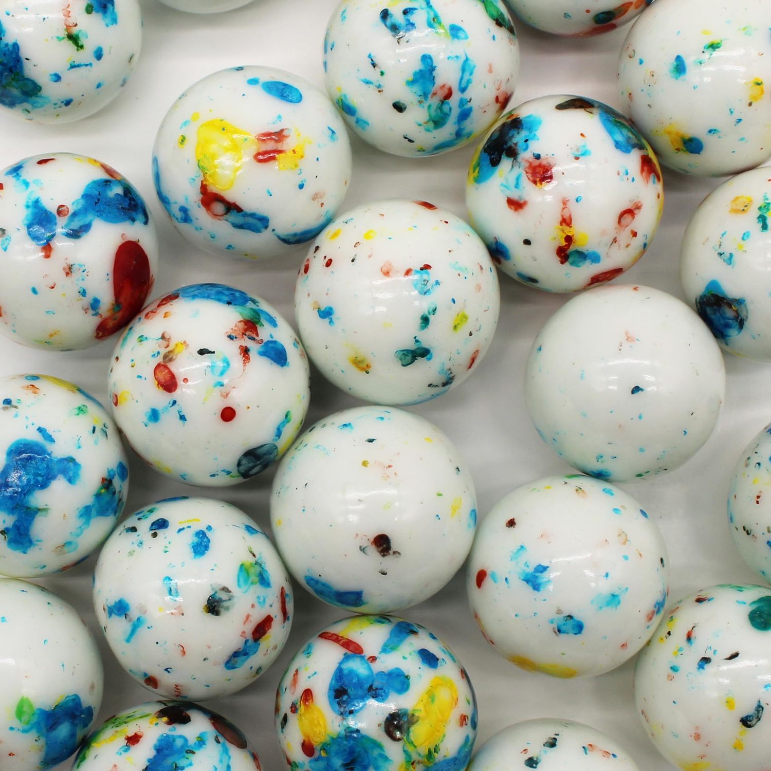 Psychedelic Jawbreakers GUM CENTER Candy 1.25 Inch 1 Pound Hard As A Rock - Long Lasting Sucking Hard Candy-Approximately 24 Pieces