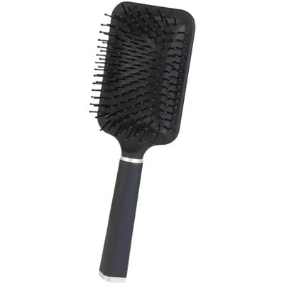FlyNautics Hair Brush, Wet Dry Detangling Paddle Brush Set for Women Men, Straight and Smooth Soft Touch Black