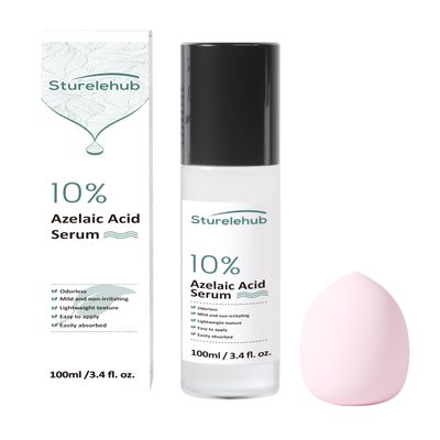 Azelaic Acid 10 Serum, 3.4 fl. oz. 100ml, Azelaic-Acid-Serum For Reducing Facial Redness And Face
