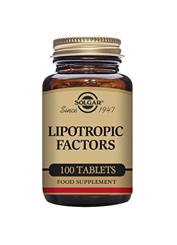 Solgar Lipotropic Factors - 100 Tablets - Non-GMO, Vegan, Gluten Free, Dairy Free, Kosher - 33 Servings