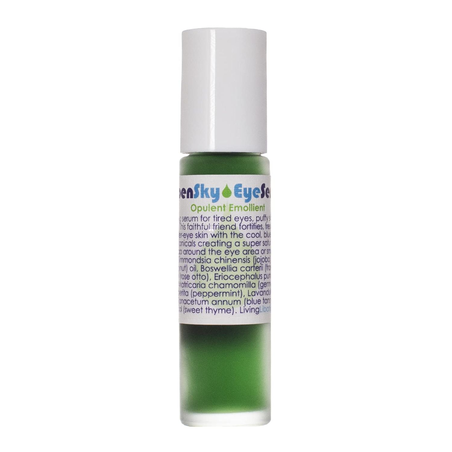 Living Libations - Organic Open Sky Eye Serum Natural, Wildcrafted, Vegan Clean Beauty (0.34 fl oz 10 mL)