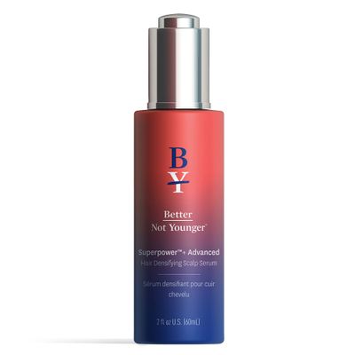 Better Not Younger Superpower Advanced Densifying Serum - Hair Fortifier with Biotin, Niacinamide, Rosemary Apple Cider Vinegar for Stronger, Fuller Hair