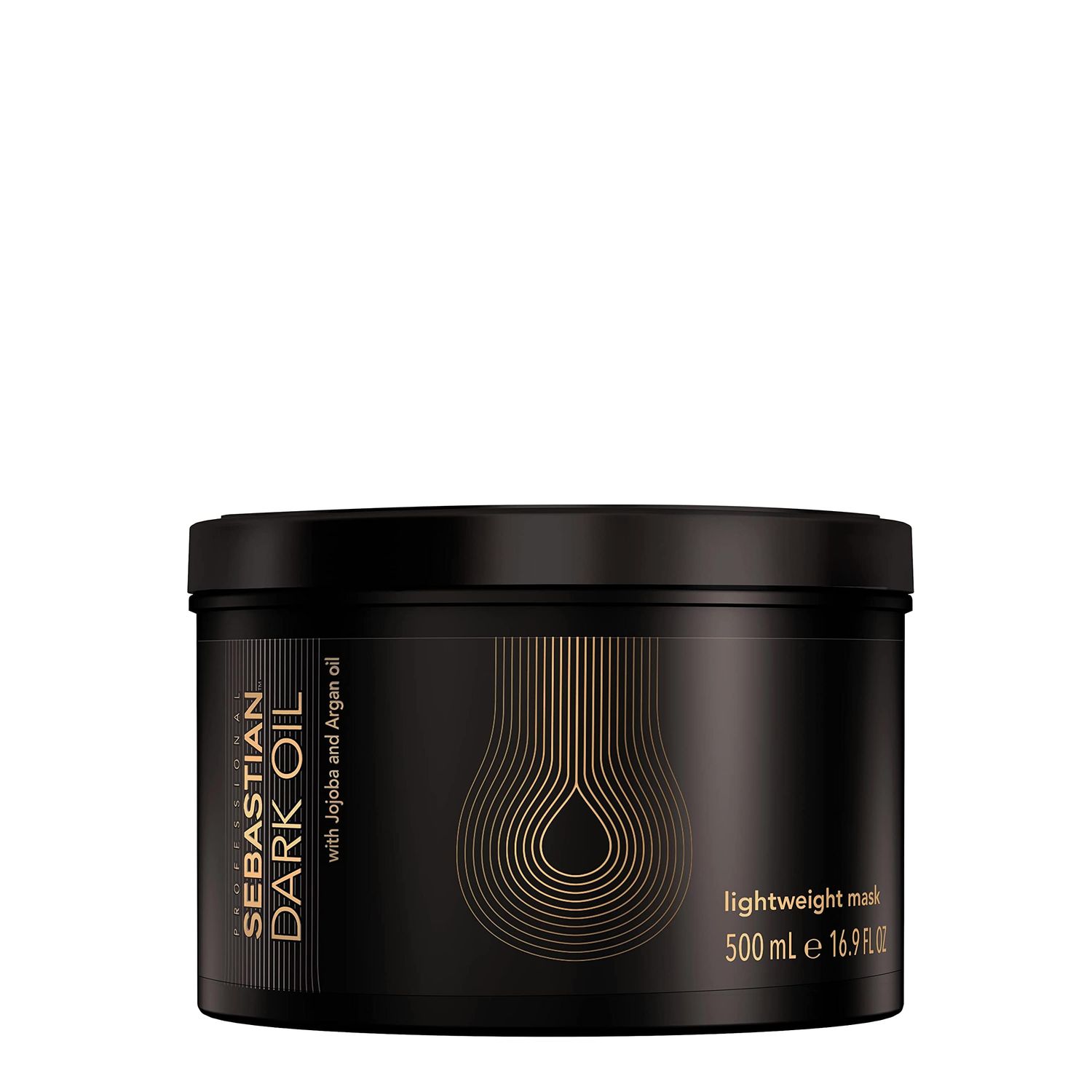 Sebastian Professional Dark Oil Lightweight Mask Infused with Jojoba and Argan Oils 16.9 fl oz