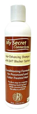 My Secret Correctives DHT Blocker Conditioning Formula Shampoo for FineThinning Hair - Safe for Processed and Color-Treated Hair - 8 oz.