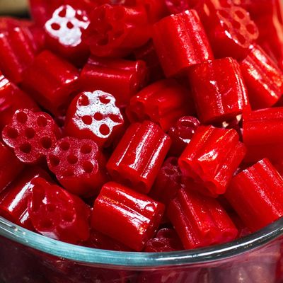 Cherry Republic Cherry Licorice Bites - Resealable Pack Gourmet Snack - Single 8 oz. Bag