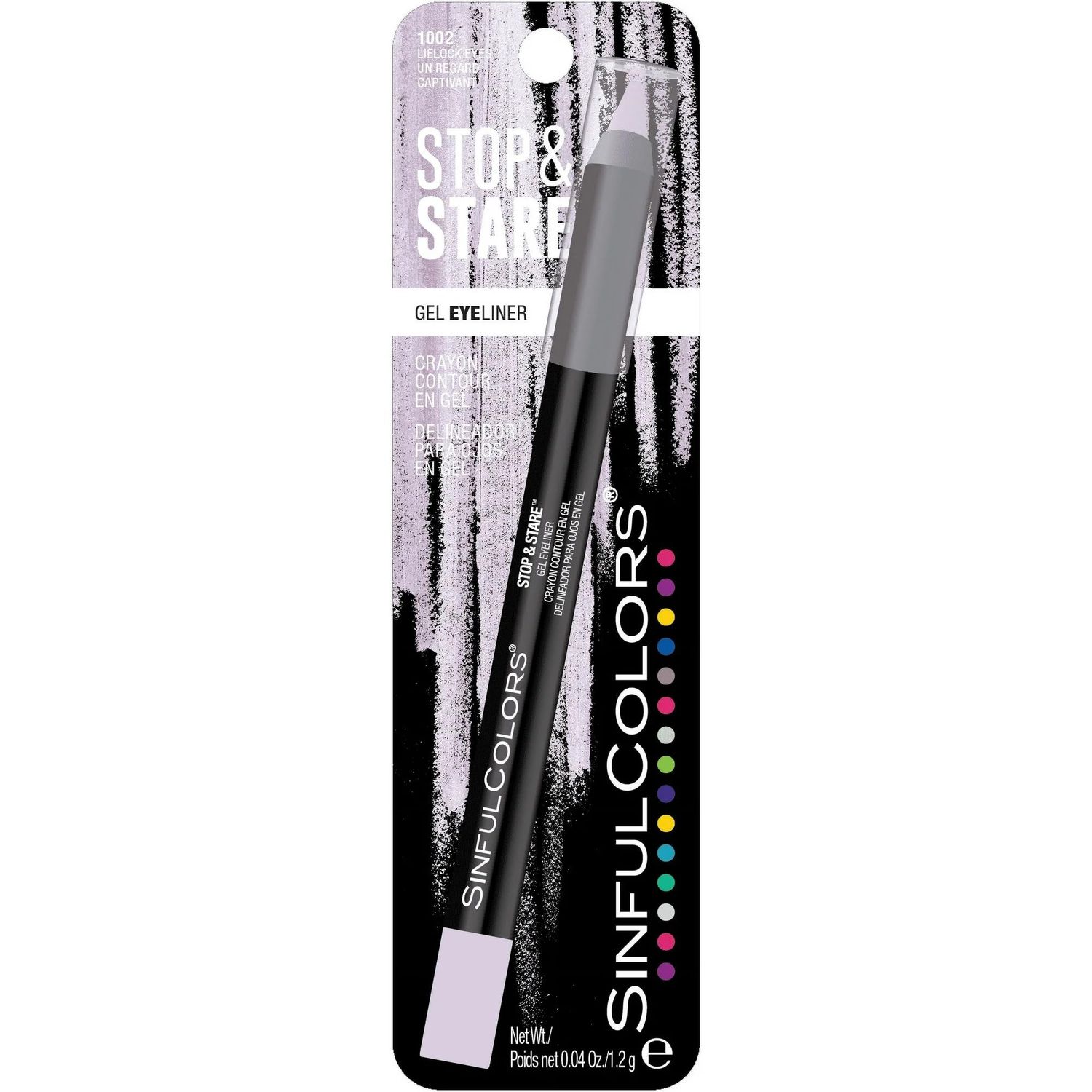 SinfulColors Stop Stare Gel Eyeliner 1021 Teasing Taquine