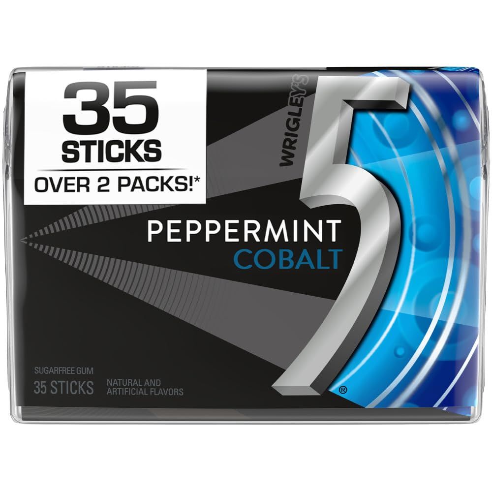 Wrigley, 5 Cobalt Peppermint, 35 count