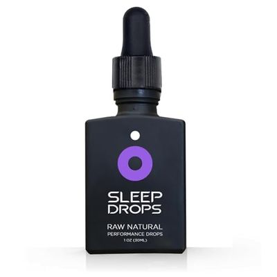 DropFx Drops Natural Sleep Aid with Melatonin, Valerian Lavender - Fast-Absorbing Liquid Formula for Deep Rest - Sleep Support Supplement