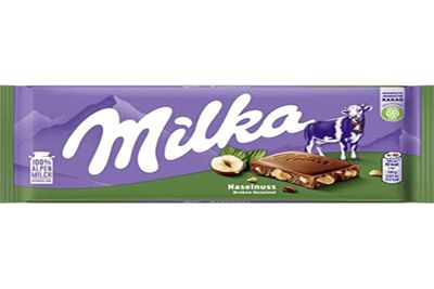 Millka Haselnuss Hazelnuts Chocolate Bar, 3.5 Ounce (Pack of 22)