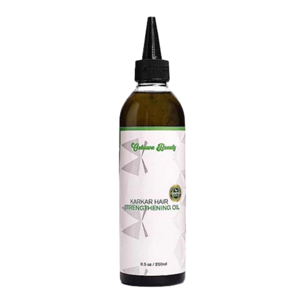 Karkar Hair Oil - Natural and Nourishing Formula for Healthy Hair Growth and Scalp Care - Boost Shine, Strength, and Volume - 100 Pure and Organic Hair Growth Oil - 8.5 OZ