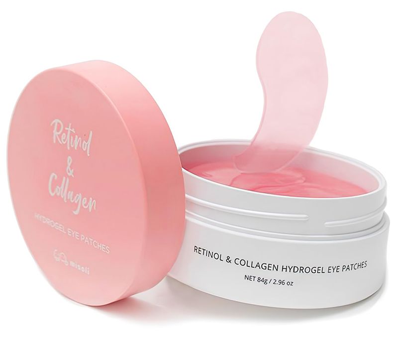 misoli Retinol Collagen Under Eye Patches - Under Eye Patch for Puffy Eyes Bags, Dark Circles and Puffiness, Cooling Patches for Skincare, Under Eye Patchess for Beauty Personal Care