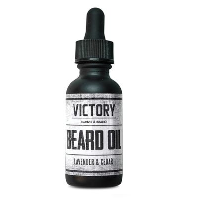 Victory Barber Brand Beard Oil End Beardruff with Moisturizing Conditioner for Men Get Beard Envy Lightly Scented with Cedar and Lavender Made in the USA