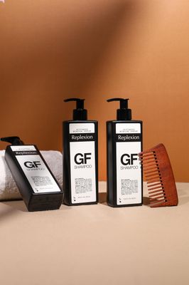 Replexion Hair Growth Shampoo (3x250ml) - Revitalizes Scalp, Strengthens Roots, and Promotes Thicker, Healthier Hair with Botanical Growth Factors - Reduces Hair Loss and Restores Vitality
