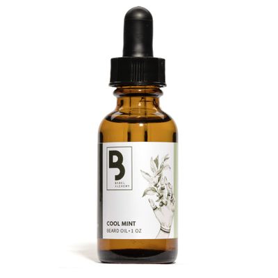 Babel Alchemy Beard Oil and Conditioner - All Natural Organic Grooming Oil for Conditioning, Softening, and Promoting Growth for Mens Beards and Mustaches (Cool Mint)