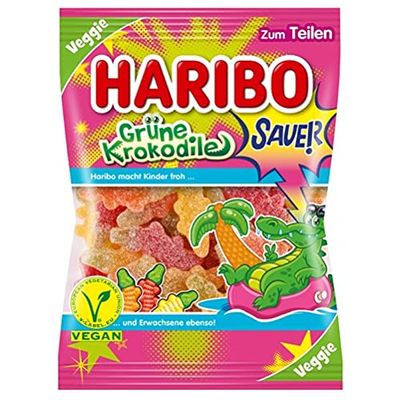 Haribo Grune Krokodile - 200 g