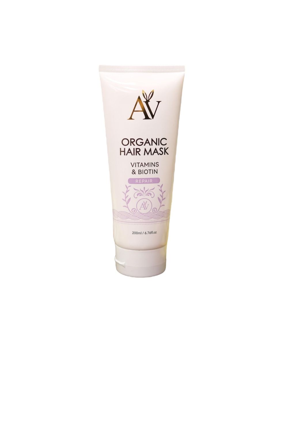 AV Organic Hair Mask with Vitamins Biotin, Repair Treatment, 6.76 fl oz