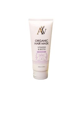 AV Organic Hair Mask with Vitamins Biotin, Repair Treatment, 6.76 fl oz