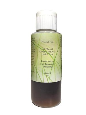Natural First Ginseng and Aloe Vera Hair Growth Thickening and Repair Serum, 2 oz