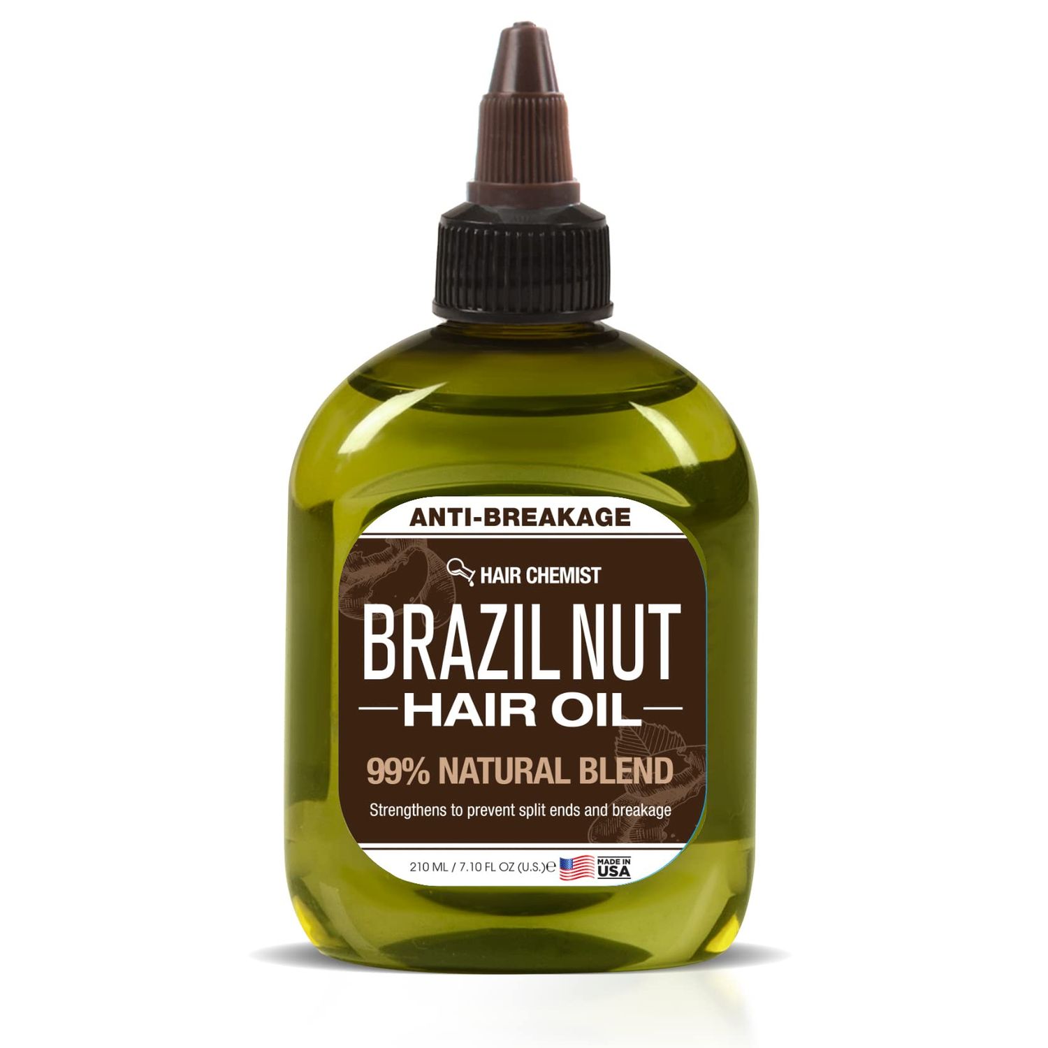Hair Chemist 99 Natural Hair Oil - Brazil Nut 7.1 oz.