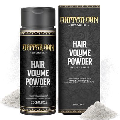 Dapper Don Matte Texture Powder for Men&#39;s Hair - Lightweight, Shine-Free Styling for Thickness and Volume (25g)