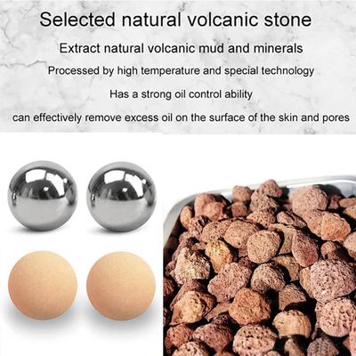 Stainless Steel Ice Roller Ball Oil Control On The Go Ball Fit REVLON Volcanic Face Roller Ball Compatible Fit REVLON oil absorbing roller Oil Blotting Tool(21.5mm Diameter 22 PCS Not Include Holder)