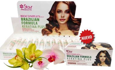Brazilian Formula Keratin Plus pH 4.5 -12 Ampoules