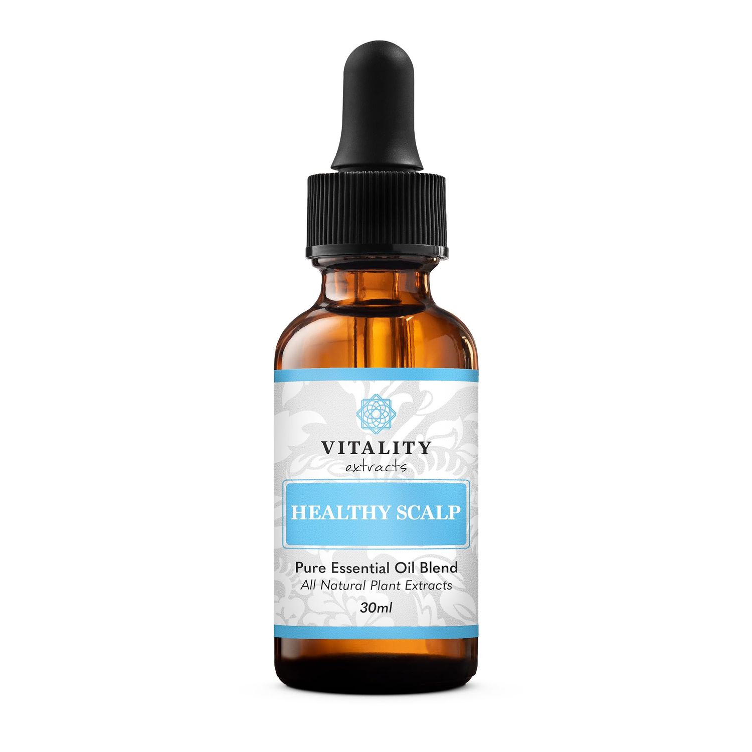 Vitality Extracts Healthy Scalp Essential Oil Blend - 30ml, Cleanse, Hair Growth, Amla Oil, Ayurvedic, Hair Repair, Strengthening, Rejuvenate, Luster Shine