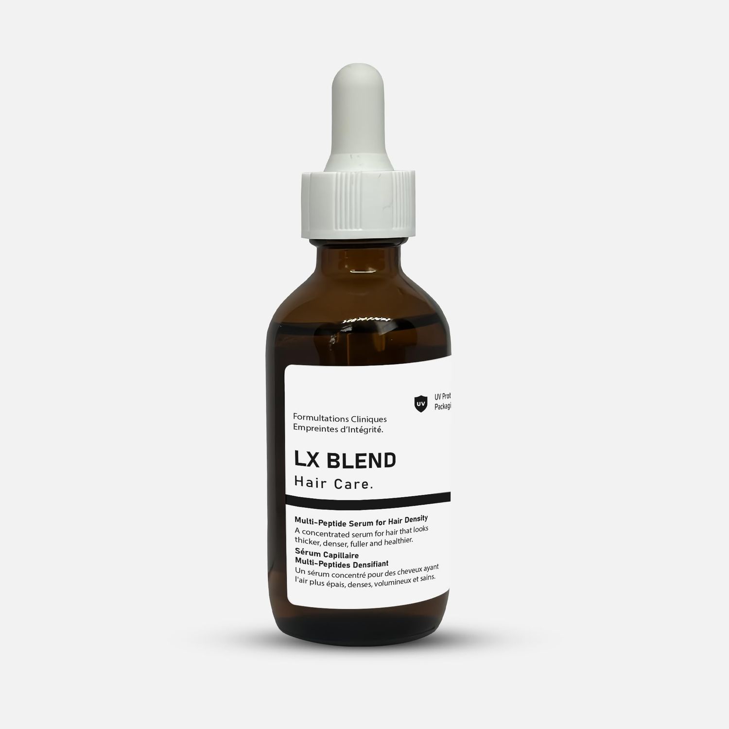 LX Blend Multi-Peptide Hair Growth Serum,Peptide Powered Formula for Hair Fall Hair Loss Contro For Men Women 2 fl oz.