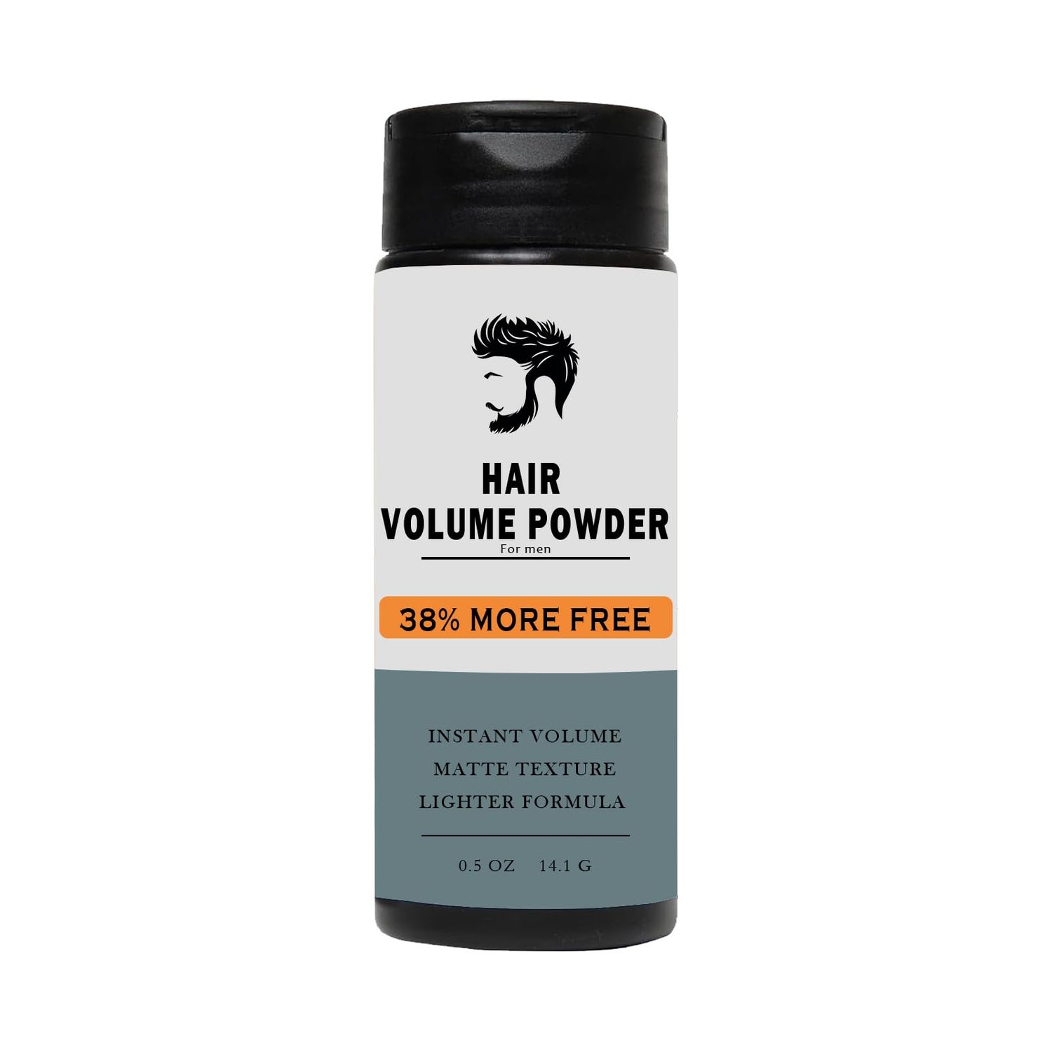 Texture Powder for Men, Hair Texture Powder, Natural Look Mens Powder - Easy to Apply with No Oil or Greasy Residue, Styling Powder Instantly Adds Texture Volume, Strong Hold, Hair Powder for Men