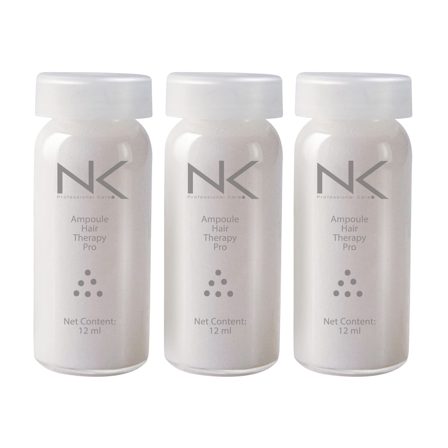 NK Professional Care - Hair Therapy Pro Ampoule - Detox - Capillary Anomalies - Dandruff Treatment Dry Scalp (3 Pack) 36ml.
