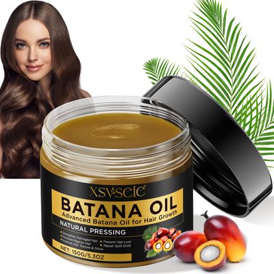 Xsvseie Batana Oil for Hair Growth from Honduras, Organic Batana Hair Oil for Eliminates Split Ends, Increases Shine Reduces Hair Loss for All Hair Types