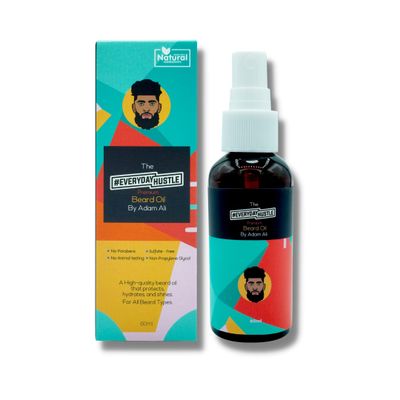 EverydayHustle Beard Oil Spray for Men - Premium Beard Formula for Daily Grooming, Moisturizing, and Extra Shine, for all beard types, Cloves scent, 60ml