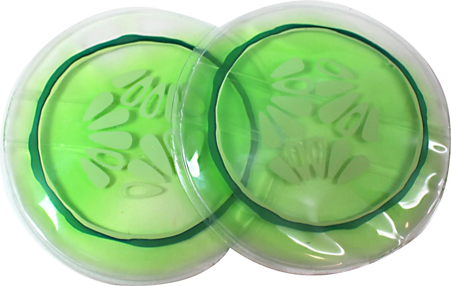 REUSABLE Gel Eye Coolers Cucumber Pack Pads Mask Eye Masque swelling puffiness relief by Kingsley