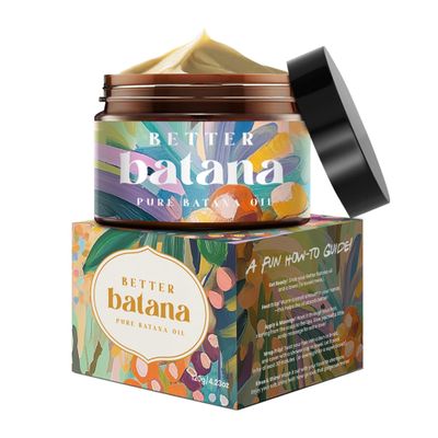 Better Batana - Raw Batana Oil for Hair Growth - 100 Pure, Organic 4.23oz Batana from Honduras for Strong Healthy Natural Hair - Dr. Sebi Recommended Hair mask for Men Women (1 Jar)