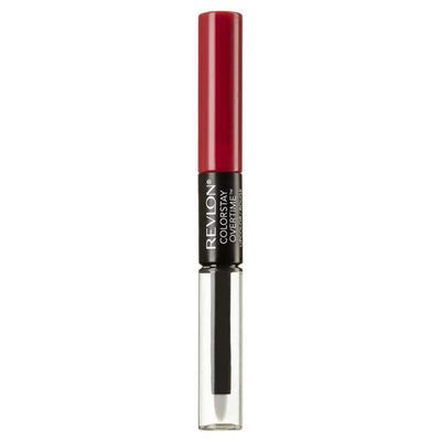 Revlon ColorStay Overtime Liquid Lip Color, Forever Scarlett 40 0.07 oz (Pack of 2)
